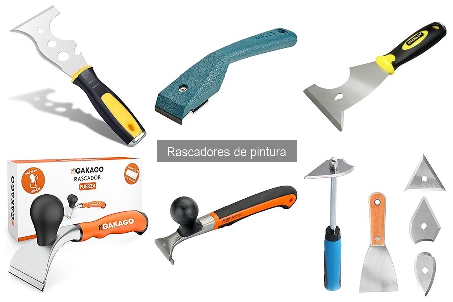 Mantenimiento y cuidado de rascadores de pintura