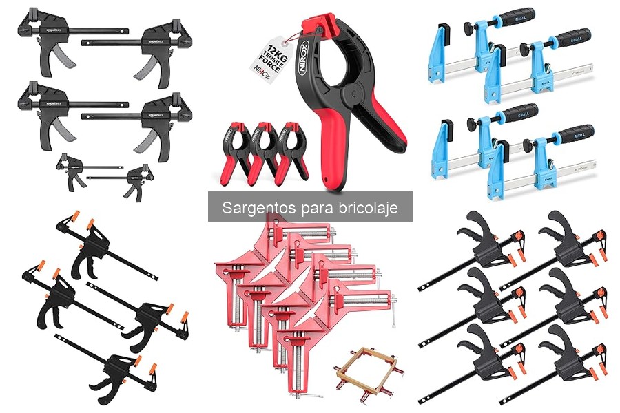 Mantenimiento y cuidado de sargentos para bricolaje
