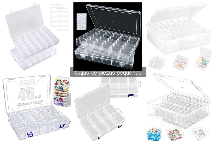 Mantenimiento y limpieza de cajas de piezas pequeñas
