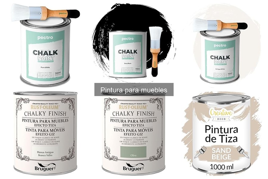 Mejor pintura para muebles exteriores: guía de comparación