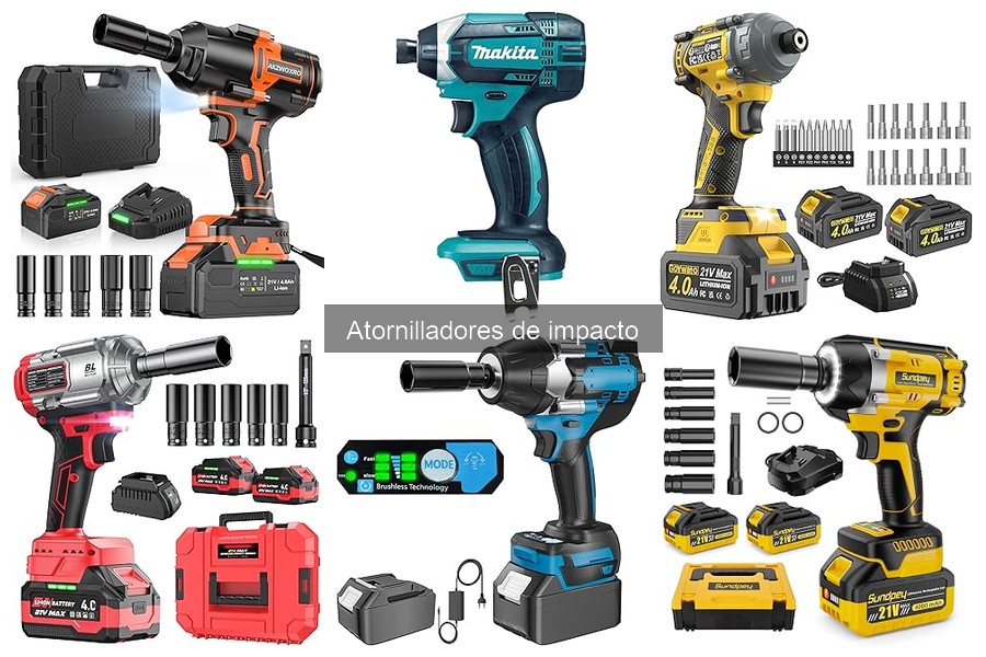 Mejores atornilladores de impacto para principiantes en 2023