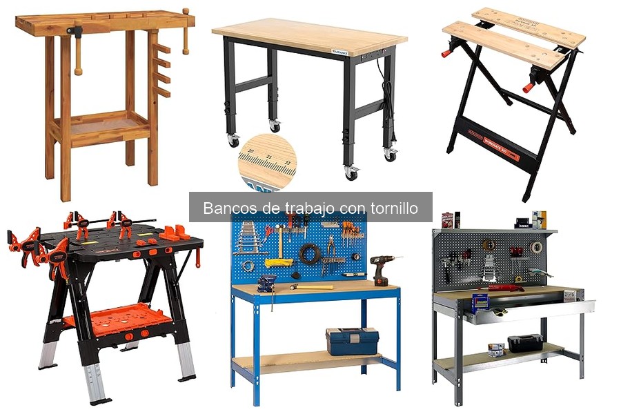 Mejores bancos de trabajo con tornillo para bricolaje doméstico