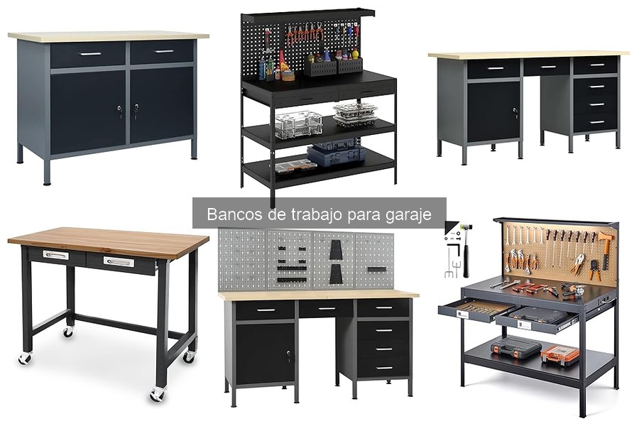 Mejores bancos de trabajo para garaje en 2023 - Comparativa