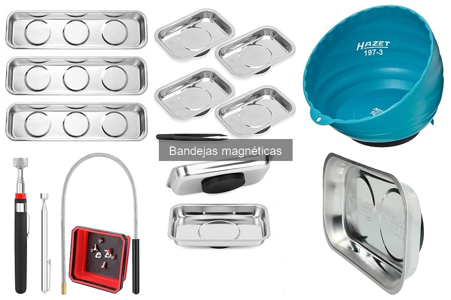 Mejores bandejas magnéticas para trabajos de precisión