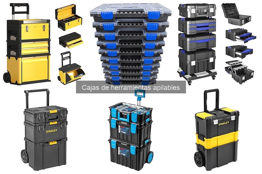 Mejores cajas de herramientas apilables para principiantes