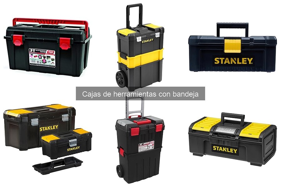 Mejores cajas de herramientas con bandeja para uso doméstico