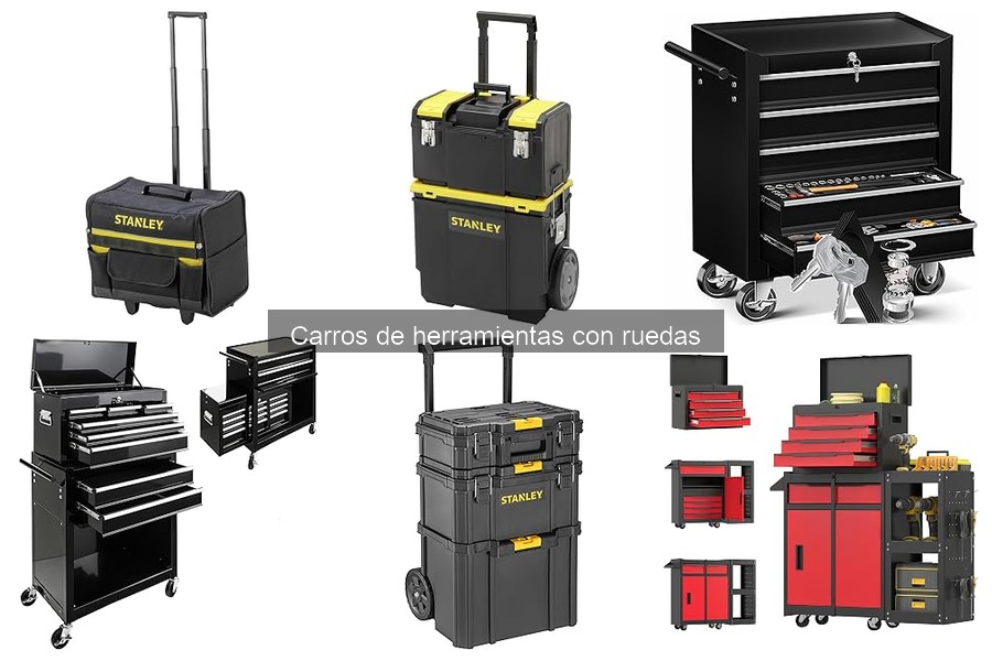 Mejores carros de herramientas con ruedas para profesionales