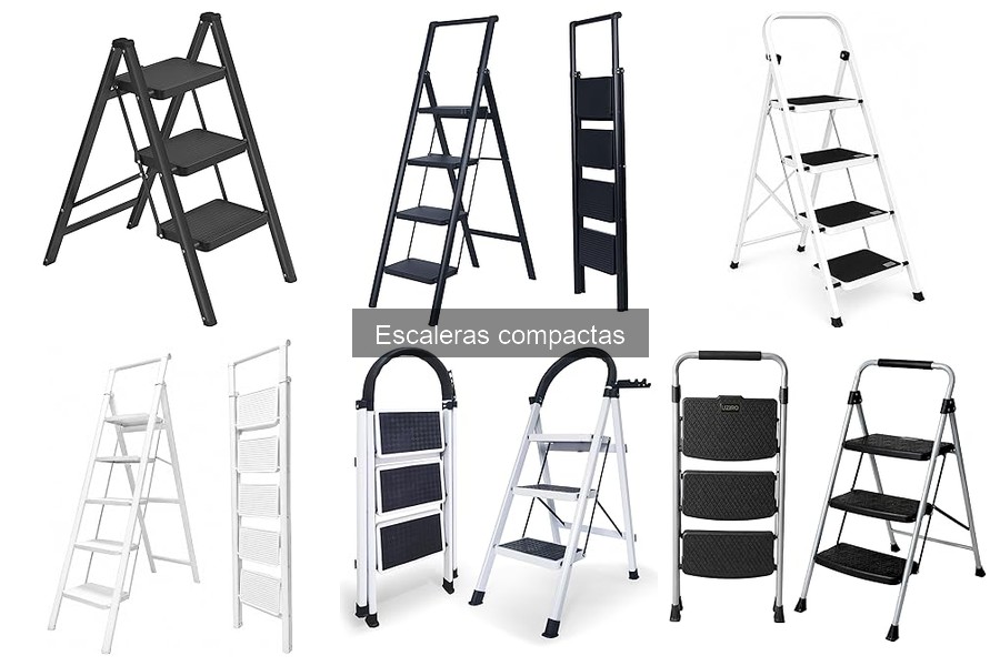 Mejores escaleras compactas para espacios reducidos