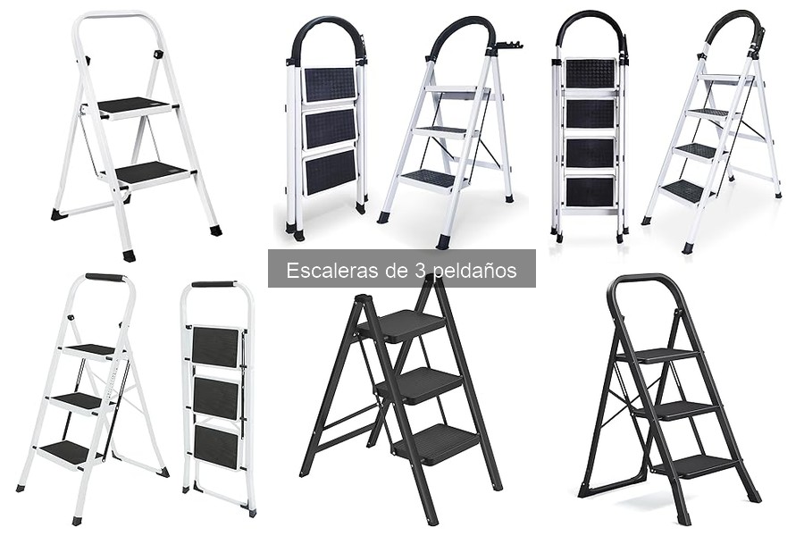 Mejores escaleras de 3 peldaños para el hogar en 2023