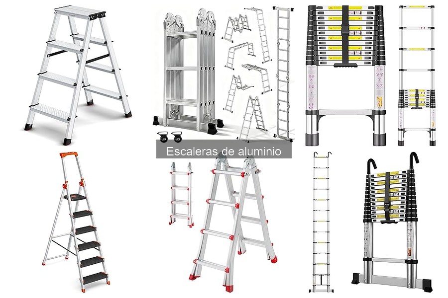 Mejores escaleras de aluminio para trabajos en el hogar