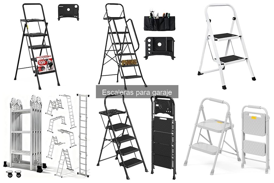 Mejores escaleras para garaje según tu espacio disponible