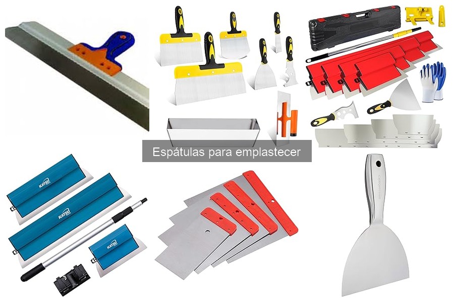 Mejores espátulas para emplastecer en 2023: comparativa y guía