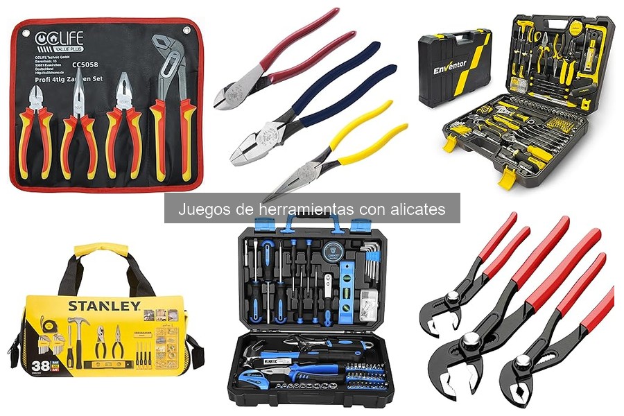 Mejores juegos de herramientas con alicates para principiantes