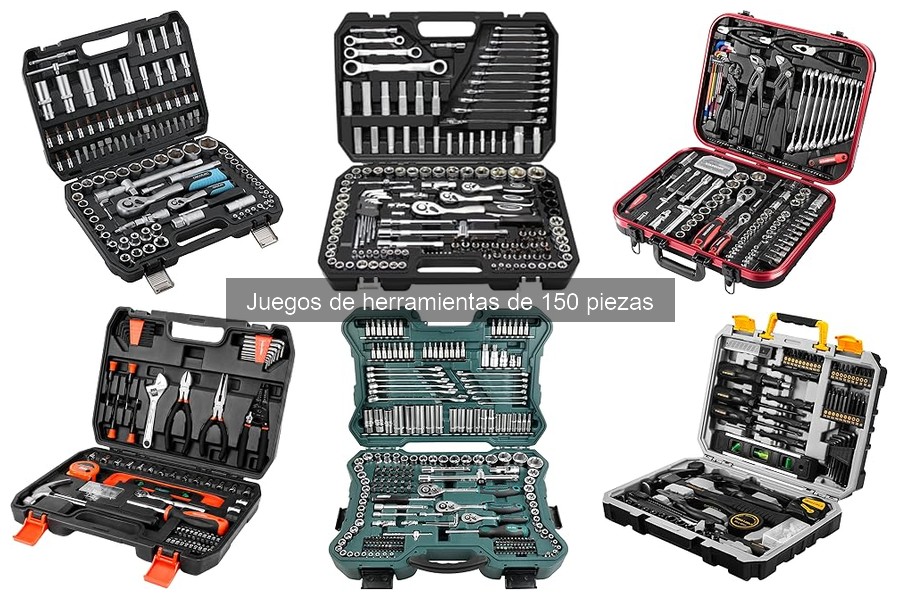 Mejores juegos de herramientas de 150 piezas para principiantes