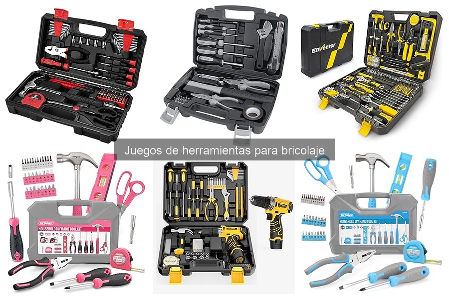 Mejores Juegos de Herramientas para Principiantes en Bricolaje