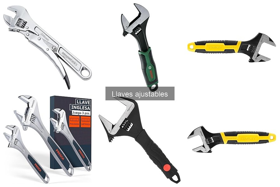 Mejores Llaves Ajustables para Principiantes en Bricolaje