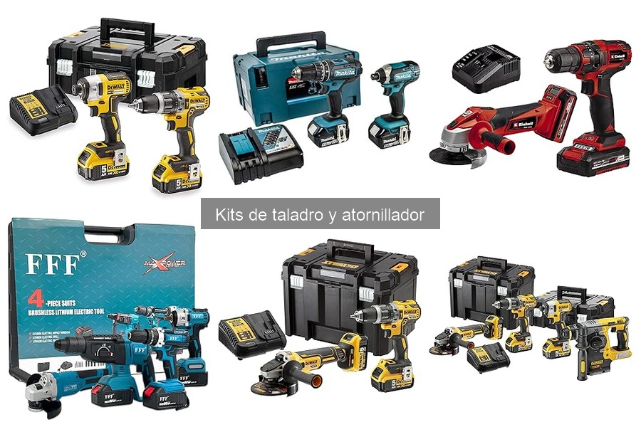 Mejores lugares para comprar kits de taladro y atornillador