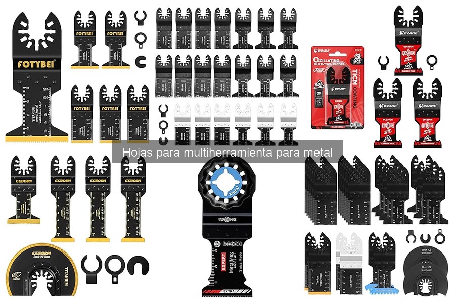 Mejores marcas de hojas para multiherramienta metal 2024