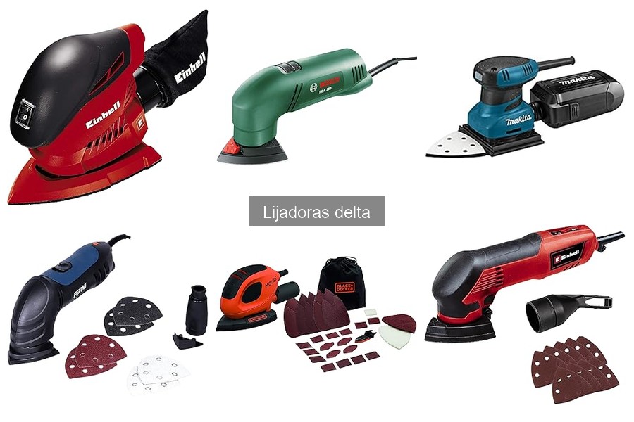 Mejores marcas de lijadoras delta en 2023: comparativa