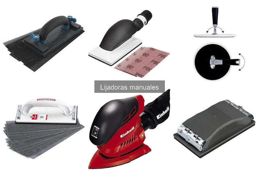 Mejores marcas de lijadoras manuales: calidad y características