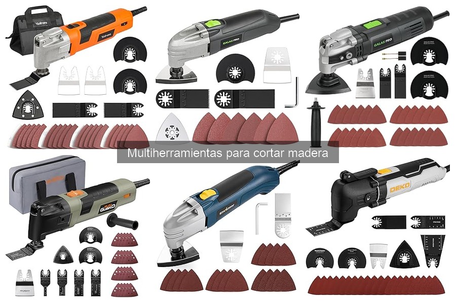 Mejores marcas de multiherramientas para cortar madera