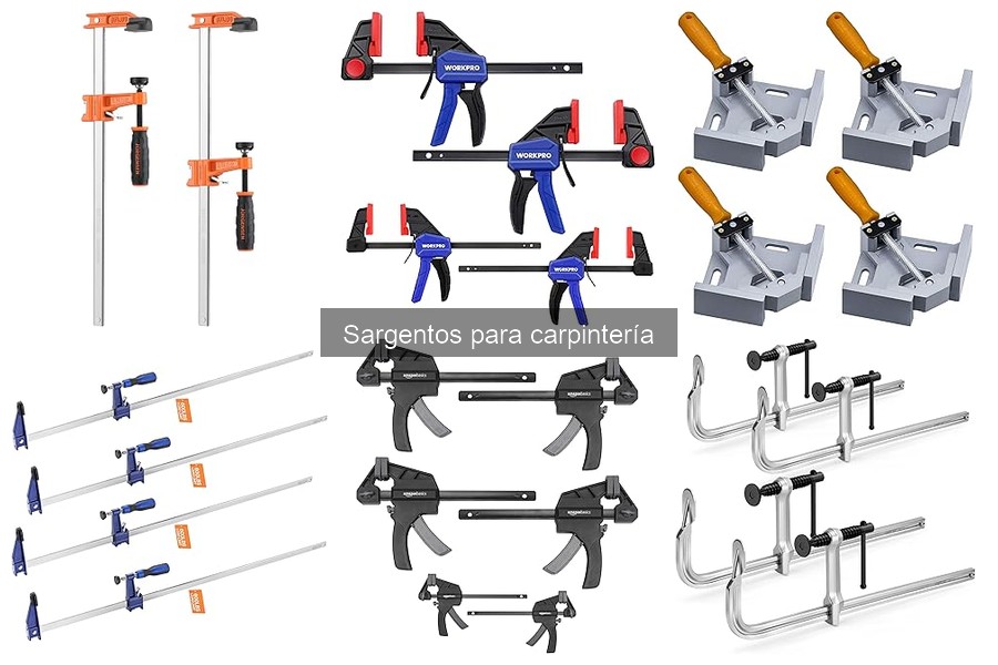 Mejores marcas de sargentos para carpintería comparativa