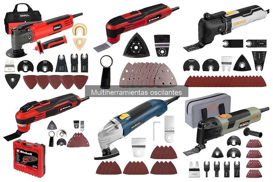 Mejores multiherramientas oscilantes para bricolaje en casa