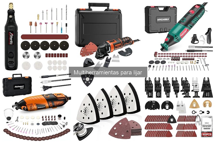Mejores multiherramientas para lijar en casa: comparativa 2023