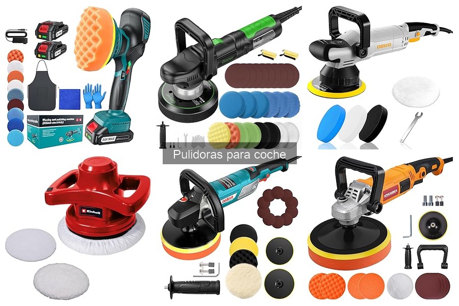 Mejores pulidoras para coche asequibles en 2023