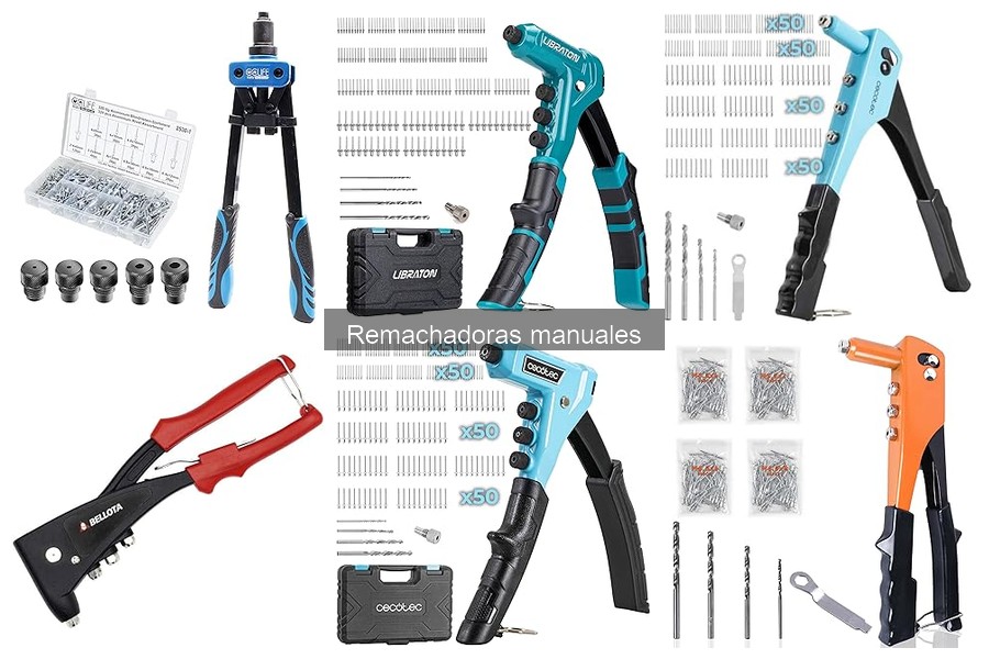 Mejores remachadoras manuales 2023: comparativa y análisis