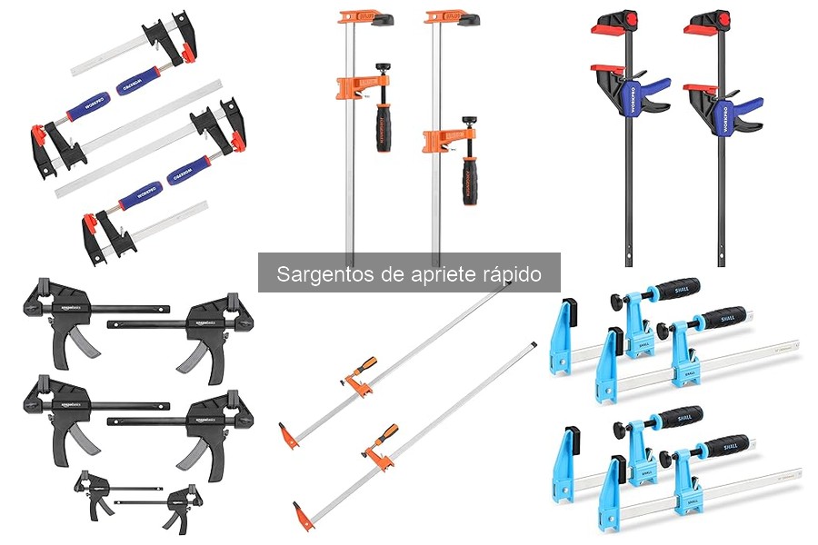 Mejores sargentos de apriete rápido para principiantes
