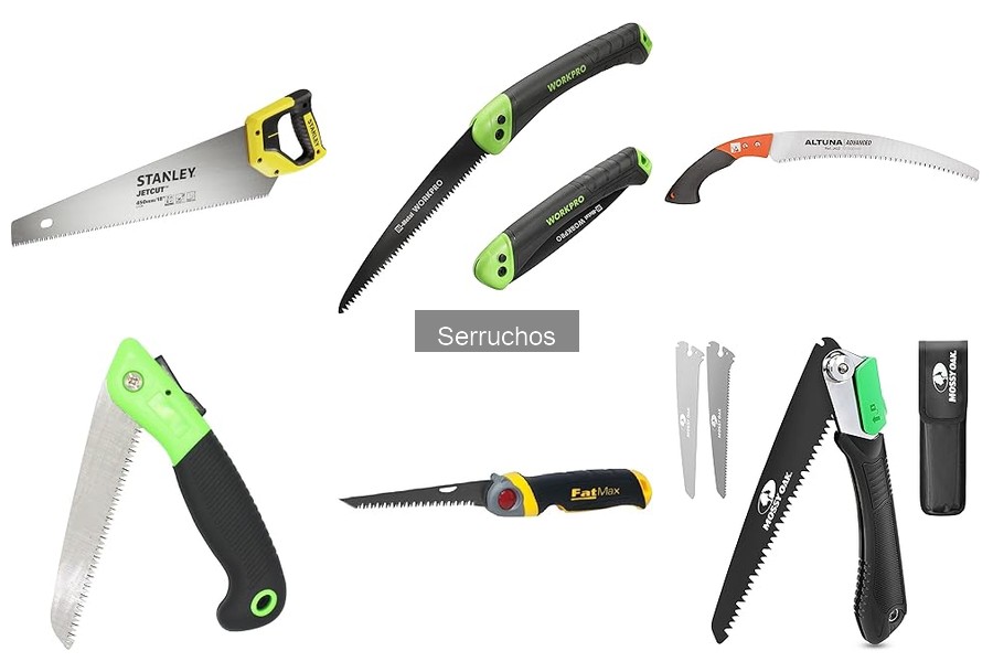 Mejores serruchos para cortar madera dura: recomendaciones