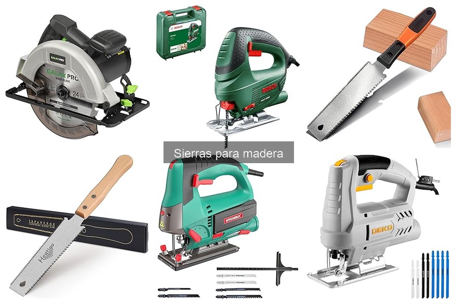 Mejores sierras para madera para principiantes: comparativa 2023