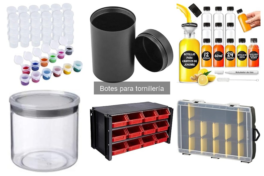 Mejores sitios para comprar botes para tornillería online