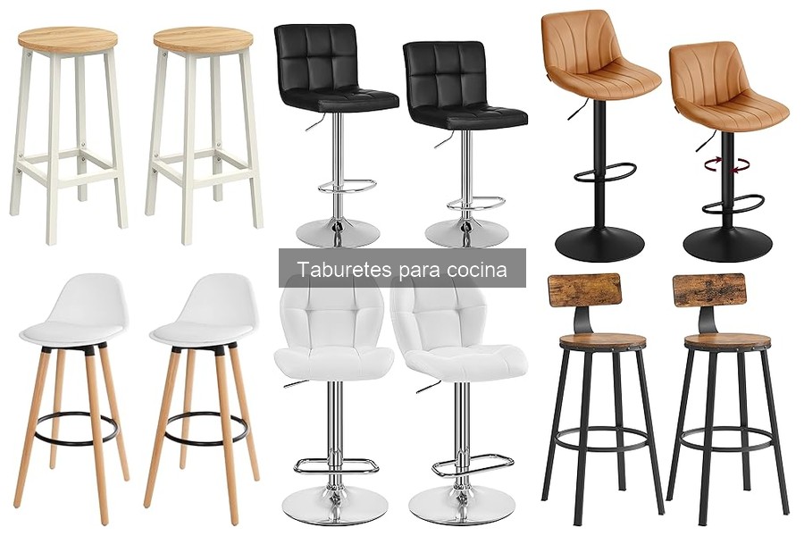 Mejores taburetes modernos para cocina en 2023
