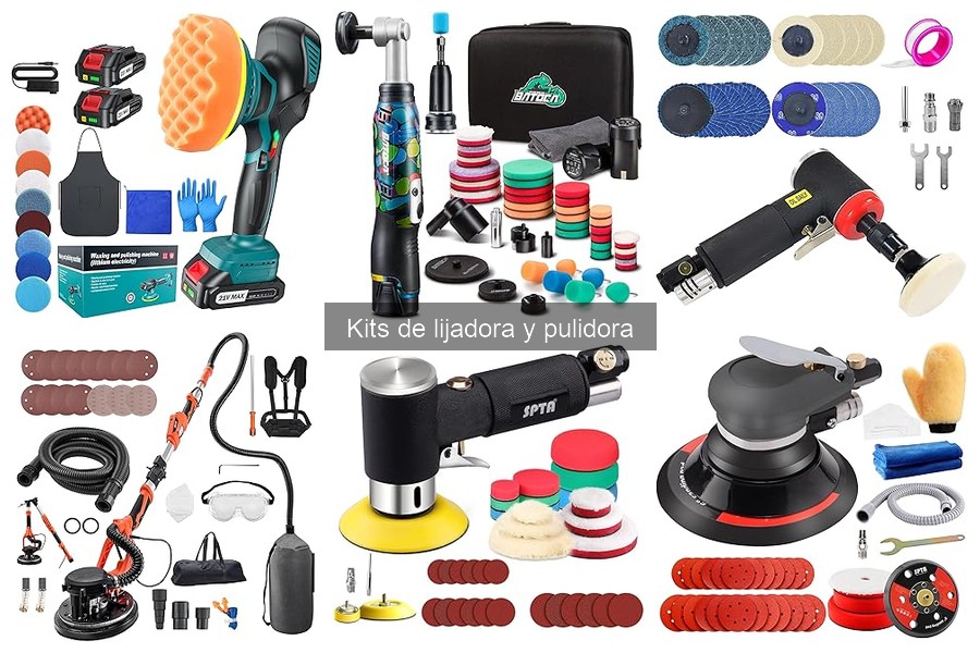 Mejores tiendas para comprar un kit de lijadora y pulidora