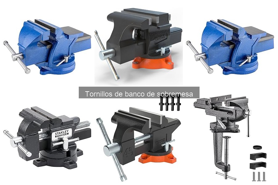 Mejores tornillos de banco de sobremesa para bricolaje en 2023