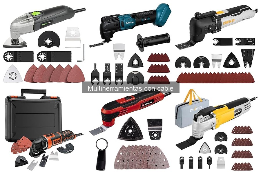 Multiherramientas con cable vs. herramientas manuales: pros y contras