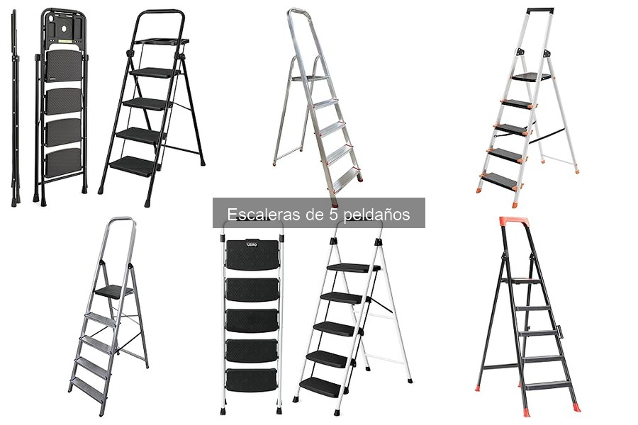 Ofertas en escaleras de 5 peldaños: descuentos y precios