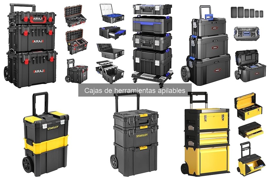 Opiniones de cajas de herramientas apilables: lo que dicen los usuarios