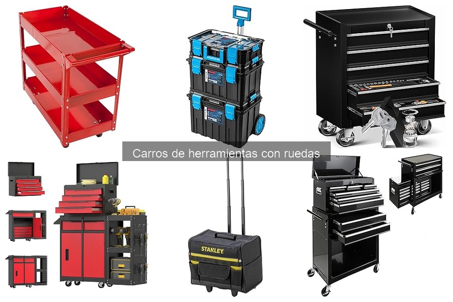 Opiniones de carros de herramientas con ruedas para tu taller