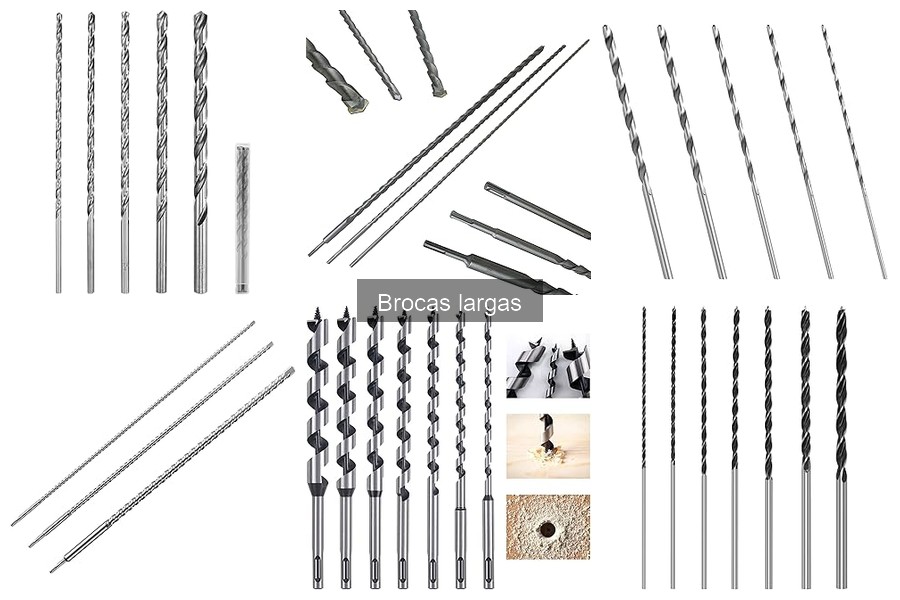 Opiniones de usuarios sobre brocas largas para taladrar