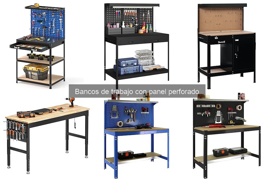 Opiniones sobre bancos de trabajo con panel perforado