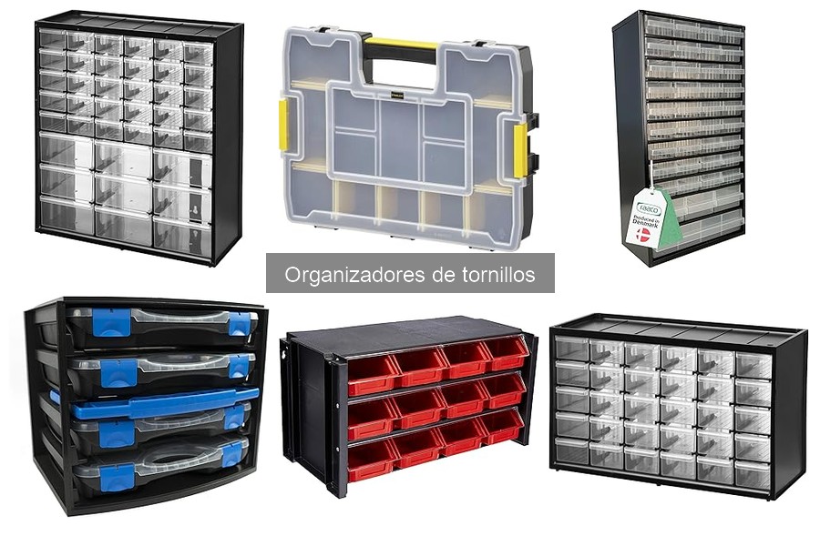Opiniones sobre organizadores de tornillos: STANLEY y Raaco