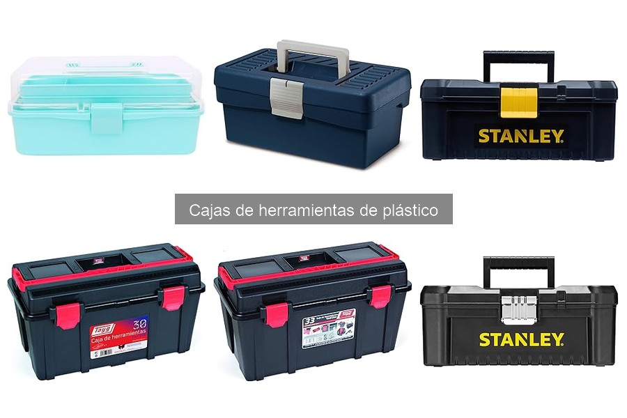 Organiza tus herramientas en una caja de plástico fácilmente