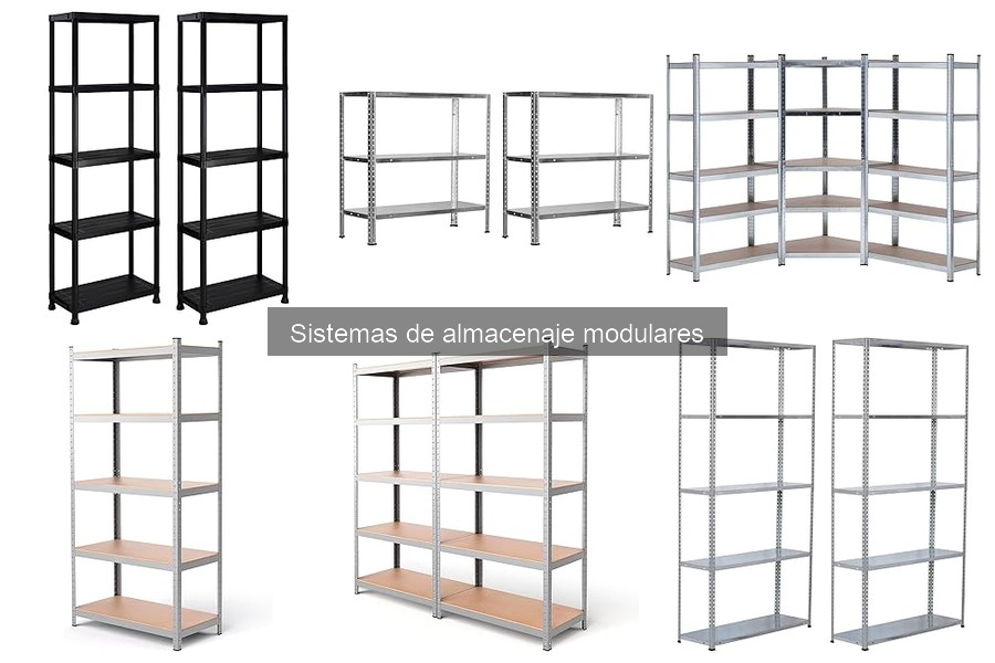 Personaliza tu sistema de almacenaje modular con estas ideas