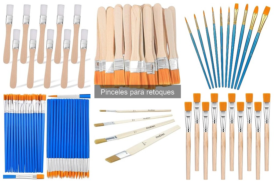Pinceles para retoques: ¿Qué son y para qué se utilizan?