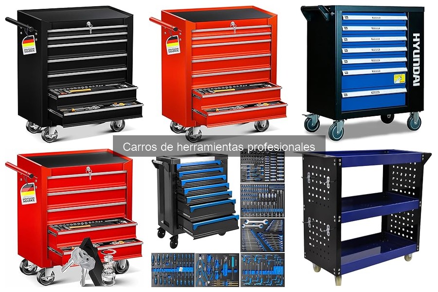 Precio promedio de carros de herramientas profesionales