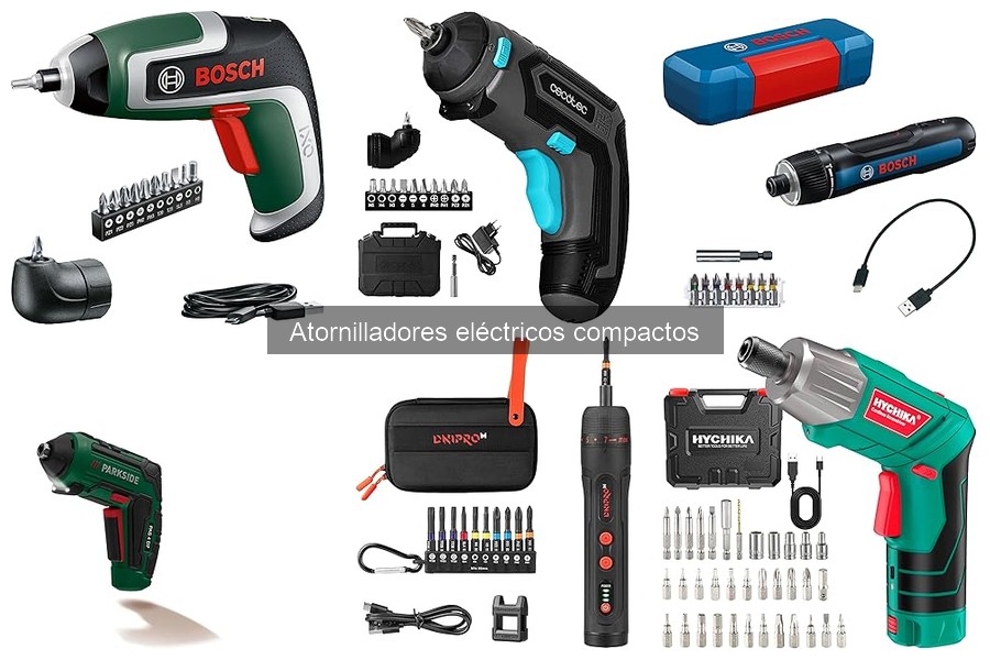 Preguntas Frecuentes sobre Atornilladores Eléctricos Compactos