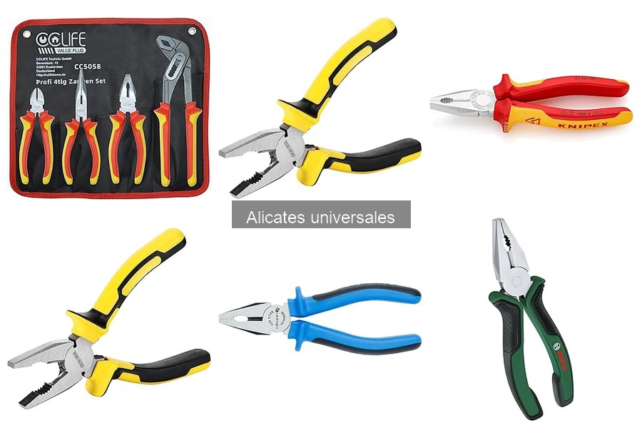 Problemas comunes al usar alicates universales y soluciones
